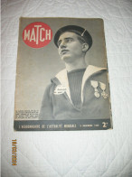 Guerre 40/45 - Revue " PARIS MATCH " Du 9 Novembre 1939 (FR 112) - French