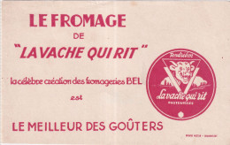 Buvard  LE FROMAGE De " LA VACHE QUI RIT " - Levensmiddelen