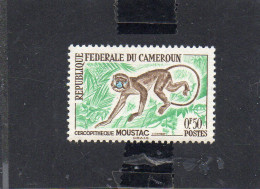 1962 Camerun - Scimmia Di Montagna - Kamerun (1960-...)