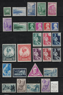 Monaco - Années 1946 Complètes - Neuf AVEC Charnière - 27 Timbres Du 274 à 300 - Complete Year - Années Complètes