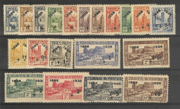 Tunisie _ 50é Anniversaire Office Postal (1888 /1938  N°185 à204 - Sonstige & Ohne Zuordnung
