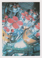 Soviet Union Russia USSR Kazakhstan BAIKONUR Cosmodrome, Space Rocket Engines View, Vintage Photo Postcard RPPc (67717) - Espacio