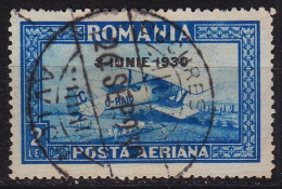 RUMÄNIEN ROMANIA [1930] MiNr 0373 Y ( O/used ) [01] Flugzeug - Usati