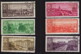 RUSSLAND RUSSIA [1958] MiNr 2174-79 ( O/used ) Bauwerke - Oblitérés