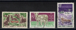 SPM - YV 372 / 407 / 428 Obliteres Cote 10,10 Euros - Usati