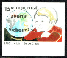 COB 2531 - ND - Bord De Feuille - Cote: 10,00 € - Les Enfants, Acteurs De L'Avenir, Allégorie - 1993 - 1981-2000