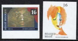 COB 2538/39 - ND - Bord De Feuille - Cote: 20,00 € - Série Artistique: Peintures De O. LANDUYT Et S. VANDERCAM - 1994. - 1981-2000