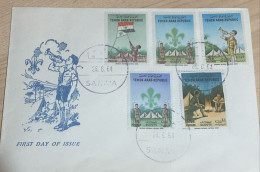 O) 1964 YEMEN, SCOUTS - BOY SCOUTS, FDC XF - Yemen