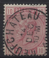 1883 - 38 Obl. Centrale Sc NEUFCHATEAU. TB. Voyez Les Autres Obl. Sur Cette émission - 1883 Leopold II.