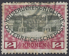 AUSTRIA 1908 - Yvert 115° - Schonbrunn | - Oblitérés