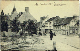 Poperinge/Poperinghe 1919. Paardenmarkt. Marché Aux Chevaux. - Poperinge