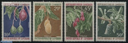 Cameroon 1973 Fruits 4v, Mint NH, Nature - Fruit - Fruits