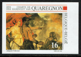 COB 2549 - ND - Bord De Feuille - Cote: 10,00 € - 100 E Anniversaire De La Charte De Quaregnon - 1994 - 1981-2000