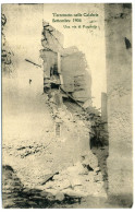 F.285  Terremoto Delle Calabrie - Una Via Di PARGHELIA - 1905 - Ediz. Modiano - Altri & Non Classificati