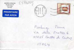 Philatelic Envelope With Stamps Sent From ESTONIA To ITALY - Estland