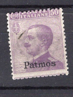 Z2867 - COLONIE ITALIANE EGEO PATMO SASSONE N°7 ** - Egée (Patmo)