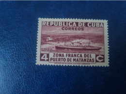 CUBA  NEUF  1936  ZONA  FRANCA  DEL  PUERTO  DE  MATANZAS  //  PARFAIT  ETAT  //  1er  CHOIX  // - Nuovi