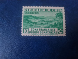 CUBA  NEUF  1936  ZONA  FRANCA  DEL  PUERTO  DE  MATANZAS  //  PARFAIT  ETAT  //  1er  CHOIX  // - Unused Stamps