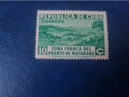 CUBA  NEUF  1936  ZONA  FRANCA  DEL  PUERTO  DE  MATANZAS  //  PARFAIT  ETAT  //  1er  CHOIX  // - Nuovi