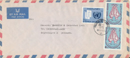 Afghanistan Air Mail Cover Sent To Denmark 22-1-1976 Topic Stamps - Afghanistan