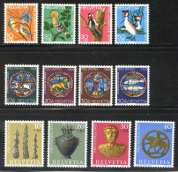 REF 002 > SUISSE < N°807/810 ** + 868/871 ** + 901/904 ** < 12 Valeurs Neuf Luxe - MNH * * - Ongebruikt