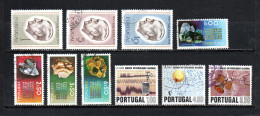 Portugal   1971  .-   1116/1118-1119/1122-1126/1128 - Usati