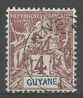 GUYANE N° 32 OBL  / Used - Used Stamps