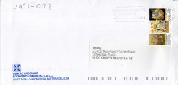 Philatelic Enveloppe With Stamps Sent From VATICAN CITY STATE To ITALY - Briefe U. Dokumente