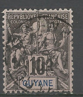 GUYANE N° 34 OBL  / Used - Gebraucht