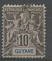 GUYANE N° 34 Faux De Fournier OBL  / Used - Used Stamps
