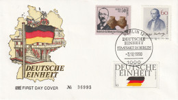 GESCHICHTE - Wiedervereinigung 2.10.1990, Marken Der DDR - BERLIN - BUND - Andere & Zonder Classificatie