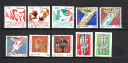 Portugal   1975  .-   1255/1257-1258/1260-1261/1262-1263/1264 - Used Stamps