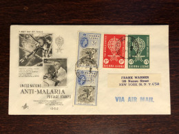 SIERRA LEONE FDC COVER 1962 MALARIA HEALTH MEDICINE STAMPS - Sierra Leone (1961-...)