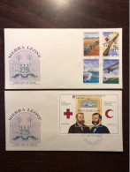 SIERRA LEONE FDC COVER 1988 RED CROSS DUNANT HEALTH MEDICINE STAMPS - Sierra Leone (1961-...)