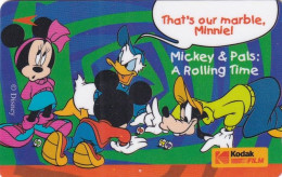 SINGAPORE(GPT) - Disney/Mickey & Pals-A Rolling Time, Kodak Film, CN : 10SKOA/B, Mint - Singapour