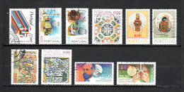 Portugal   1982  .-   1533-1534/1535-1536-1541/1542-1543-1547-1552/1553 - Used Stamps