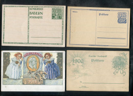 "ALTDEUTSCHLAND/DEUTSCHES REICH" Partie Mit 10 Postkarten ** (L0082) - Lots & Kiloware (mixtures) - Max. 999 Stamps