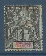 SOUDAN , Colonie Française  . 1 Ct , 1894 , N° YT 3 , Voir Scans , µ - Usados