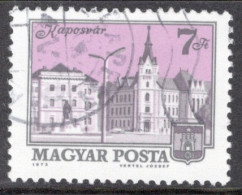 Hungary 1973  Single Stamp Celebrating City Scapes In Fine Used - Gebruikt