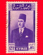 SIRIA - Usato - 1946 - Presidente Shukri El Kouatly - 12.50 - Syria