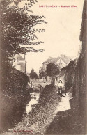 76 - Saint Saens - Ruelle De L'Eau - Animée - Oblitération Ronde De 1909 - CPA - Voir Scans Recto-Verso - Saint Saens