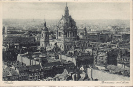 Deutsches Reich PPC Berlin. Panorama Mit Dom. Kunstverlag Paul Schnabel, Berlin-Treptow (2 Scans) - Treptow