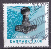 Dänemark Marke Von 2019 O/used (A4-30) - Gebraucht