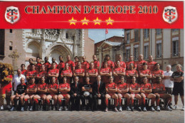 STADE TOULOUSAIN   CHAMPION D'EUROPE  2010 - Rugby