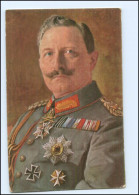 Y10294/ Kaiser Wilhelm Mit Ehrenzeichen AK Ca.1914 - Königshäuser