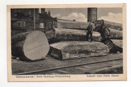 XX002006/ Hamburg Wilhelmsburg Schlobachwerke Abachi-Holz Ca.1920 - Wilhemsburg