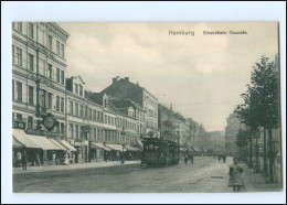 XX004707/ Hamburg Eimsbüttel Eimsbütteler Chaussee Straßenbahn AK Ca.1910 - Eimsbuettel