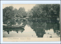 Y12488/ Hamburg Uhlenhorst Feenteich 1907 AK - Nord