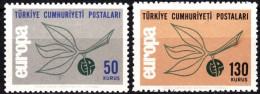 TURKEY 1965 EUROPA. Complete Set, MNH - 1965