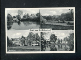 "GRUSS AUS GROSS-HANSDORF" 1955, Foto-AK "4 Ansichten" (L0096) - Ahrensburg